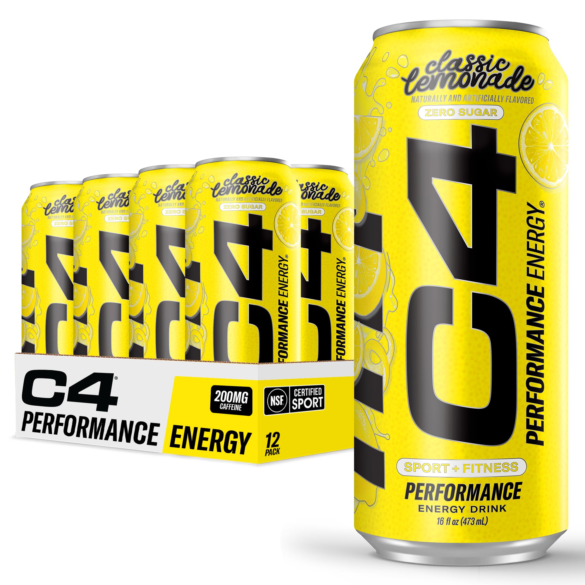 Amazon.com: C4 Energy Drink, Lemonade 